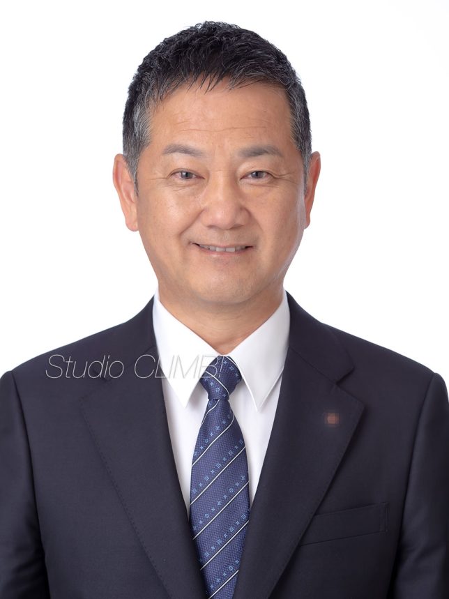 笑顔のプロフィール写真