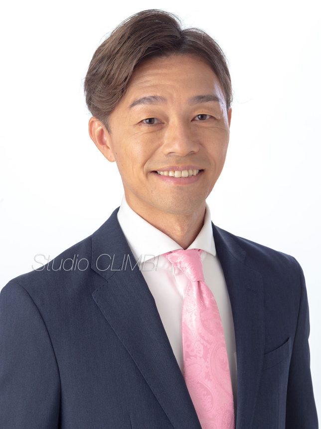 選挙ポスター用プロフィール写真
