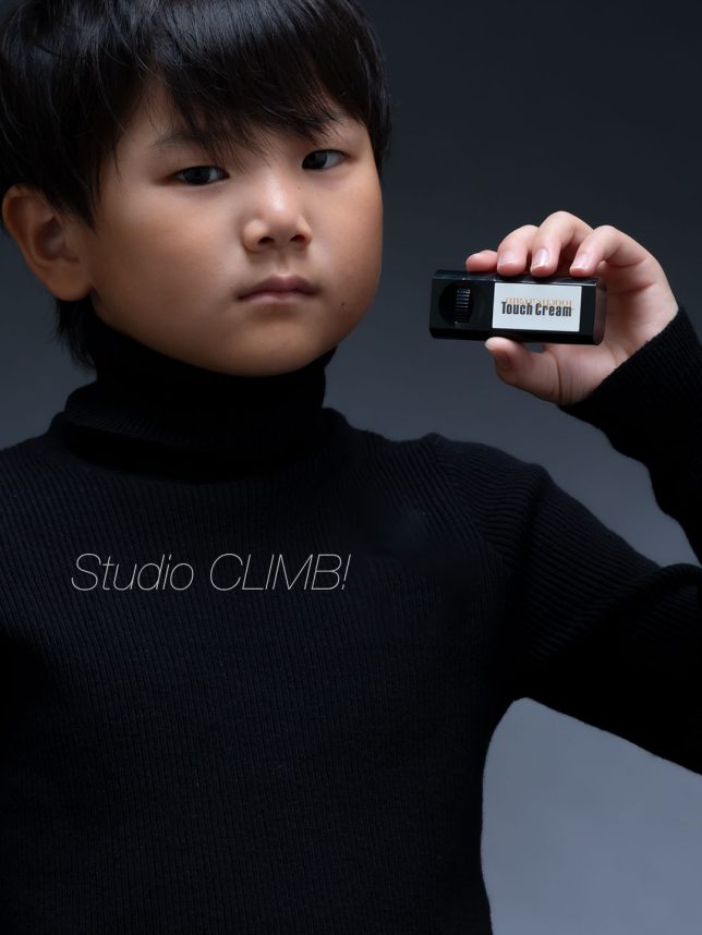 キッズモデルを使った商品撮影