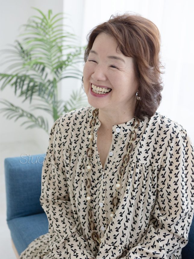女性の遺影写真