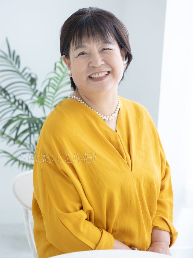女性の遺影写真