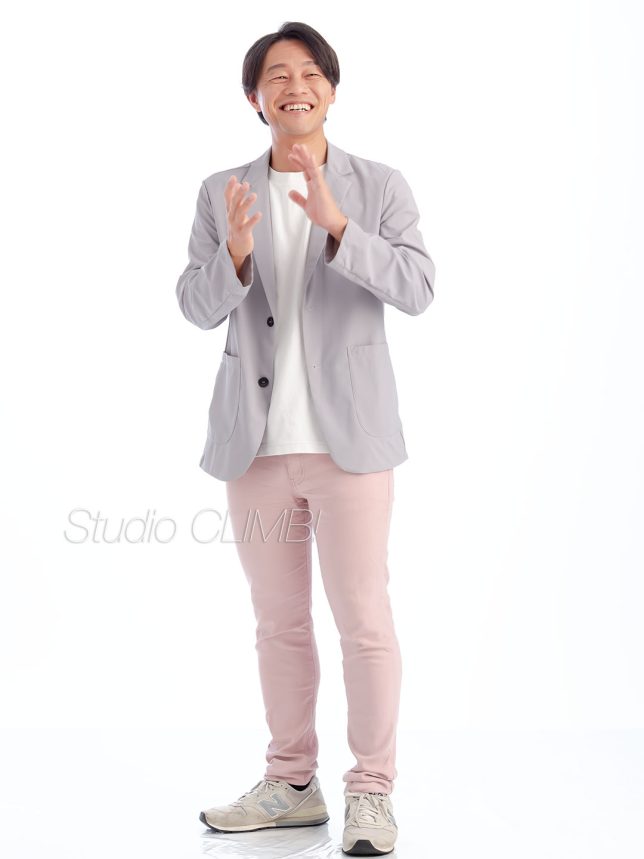 カジュアルな政治家写真