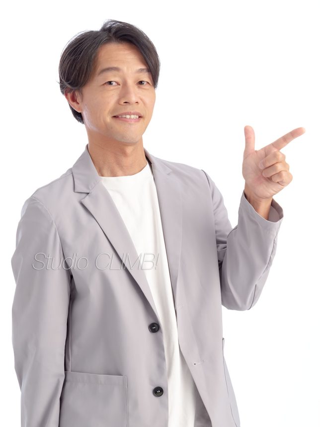 カジュアルな選挙写真