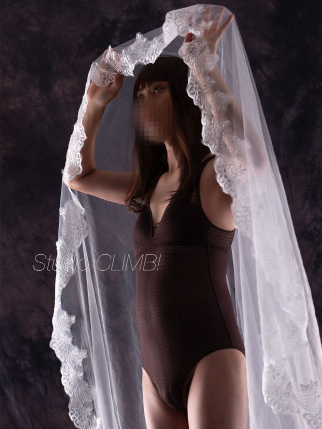 チュールを使い撮影