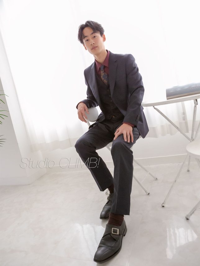 男性のモデル体験