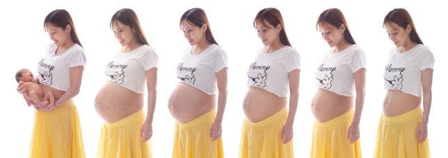 マタニティの成長記録