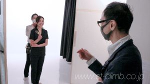 美容クリニックの女医さんビジネス用プロフィール写真をフォトスタジオで撮影