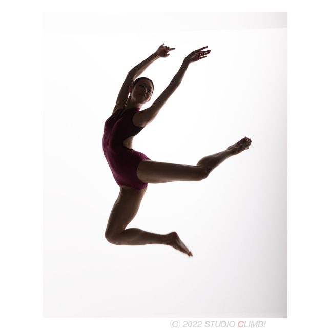 ダンサーの宣材写真撮影フォトスタジオの見本