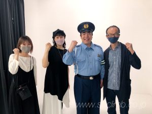 徳永ゆうき交通安全キャンペーンポスター撮影