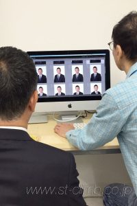 撮影後にセレクト