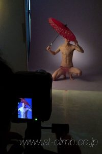 男性のヌード撮影