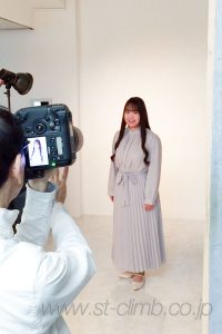 上半身の撮影