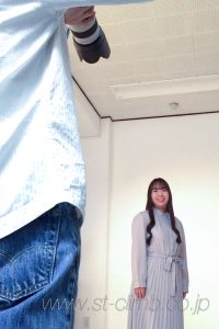 オーディション写真撮影風景