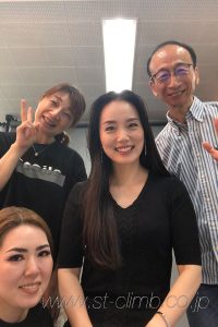 撮影後の記念写真