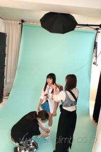 キッズモデル撮影手直し