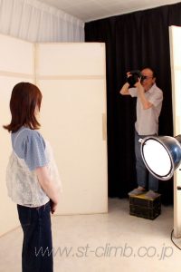 プロフィールフォトの撮影