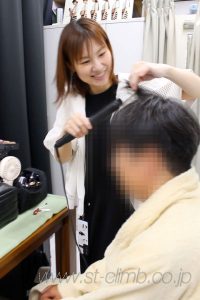 撮影用ヘアメイク