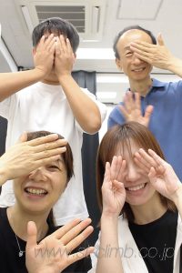 撮影後の集合写真