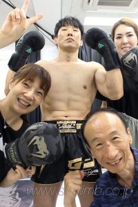 撮影後の記念写真