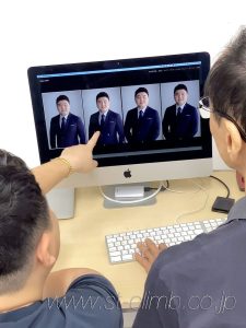 撮影した画像をセレクト