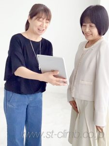 ビジネス用プロフィール写真の撮影風景