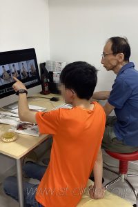 撮影後のセレクト