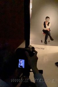 ダンディーなポーズ