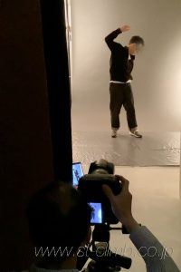 男性のモデル体験