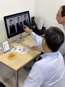 撮影後のセレクト