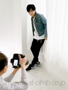 タレント宣材写真の撮影