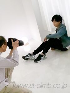 アイドル宣材写真の撮影