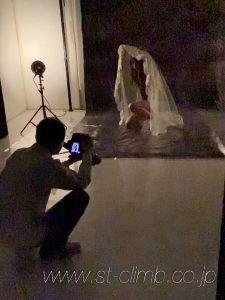 チュールを使って幻想的に撮影