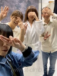 撮影後の記念写真