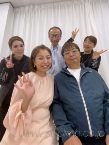 撮影後の記念写真