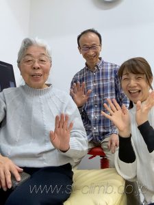 撮影後に記念写真