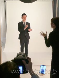 演説風景の撮影演出